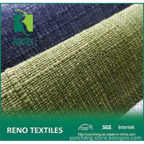 100% Polyester Upholstery Sofa Material Wholesale Linen Fabric